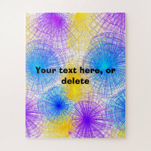 Cercles spiraux cool Puzzle