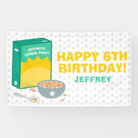 Cereal Birthday Party
