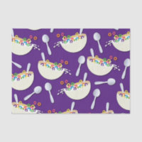 Cereal Bowl Kids Sleepover Birthday Party Cute