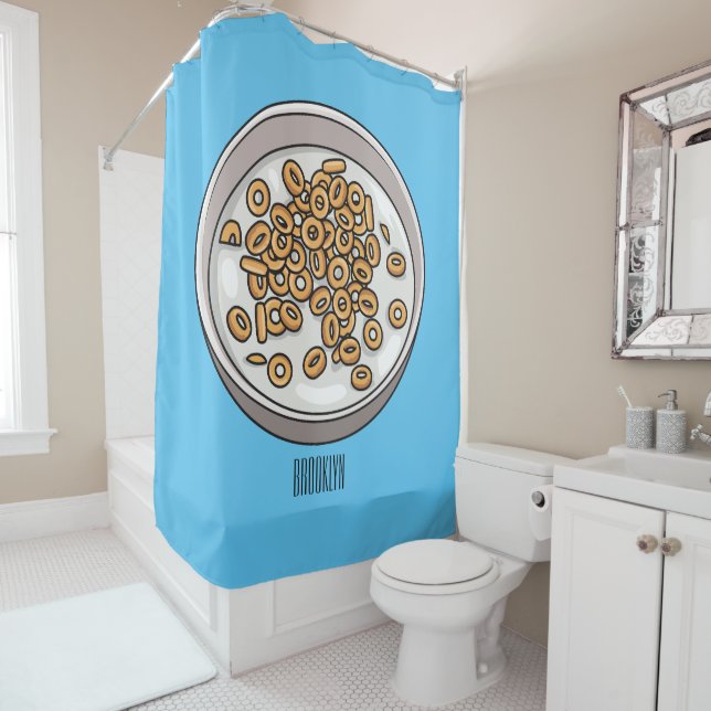 Cereal cartoon illustration  (In Situ)