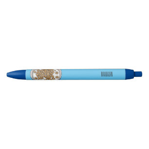 Cereal cartoon illustration black ink pen