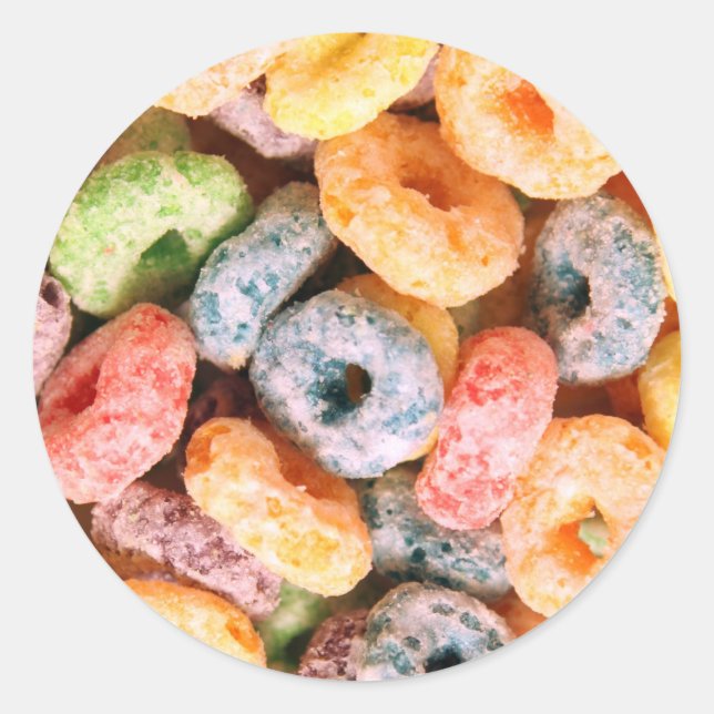 Cereal Classic Round Sticker (Front)