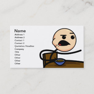 Cereal Guy Business cards