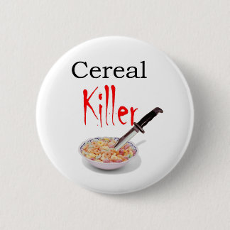 Cereal Killer 2 Inch Round Button