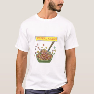 Cereal Killer conception de thème T-shirt