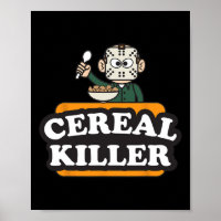 Cereal Killer Food Pun Humour Costume Fun Hallowee
