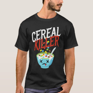 Cereal Killer I Costume Breakfast Cereal Halloween T-Shirt