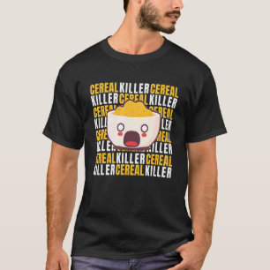 Cereal Killer I Costume Breakfast Cereal Halloween T-Shirt