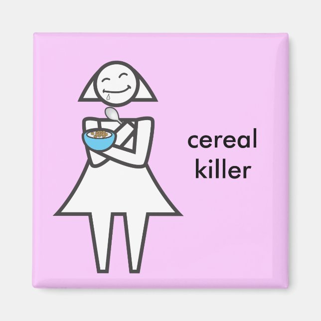 Cereal Killer Magnet (Front)