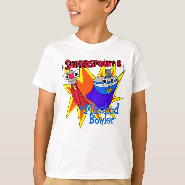 Cereal Super Heroes Kids Shirt (Front)