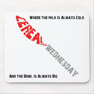 Cereal Wednesday Mousepad