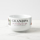 Cerealsly Love You | Grandpa's Cereal 4 Photo Bowl