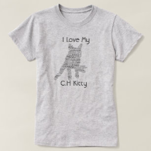 Cerebellar Hypoplasia Cat Awareness T-Shirt