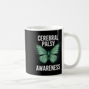 Cerebral Palsy Awareness Butterfly Suprters And Ad Coffee Mug