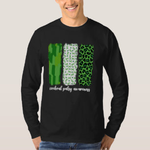 Cerebral Palsy Awareness For Women CP Awareness Br T-Shirt