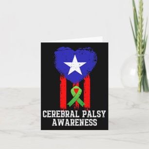 Cerebral Palsy Cp Awareness Hardwork Us Warrior Su Card