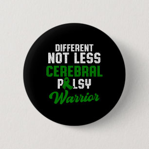 Cerebral Palsy Cp Awareness Proud Warrior Survivor 2 Inch Round Button