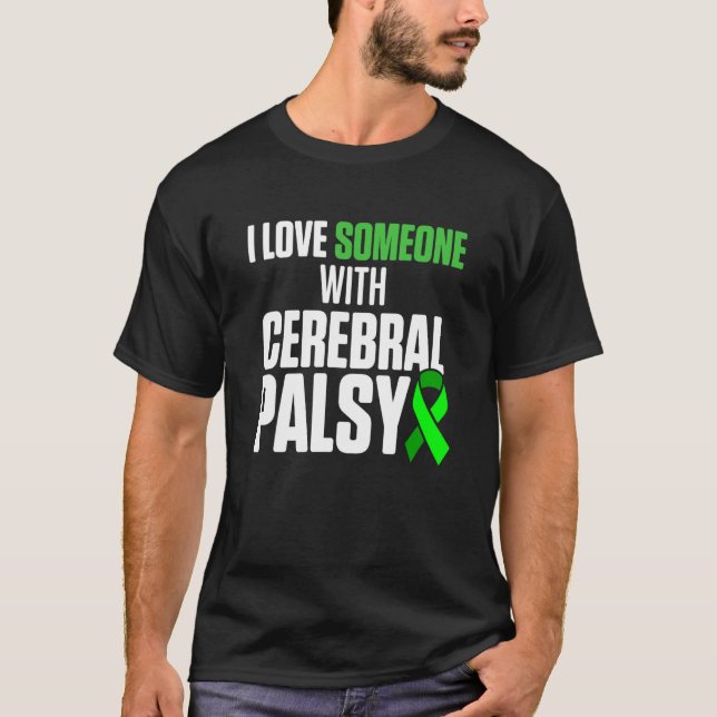 Cerebral Palsy CP Awareness With Warrior Survivor T-Shirt (Front)