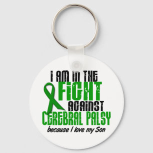 Cerebral Palsy In The Fight For My Son 1 Keychain