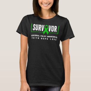 Cerebral Palsy Survivor Cerebral Palsy Awarene T-Shirt