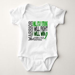 Cerebral Palsy Warrior Baby Bodysuit