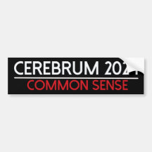 cerebrum 2024 bumper sticker