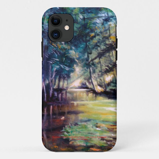 Cereixo River (Tomiño, Pontevedra) Case-Mate iPhone Case (Back)
