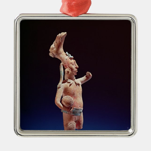 Ceremonial Ballplayer, Isle of Jaina, c.600 Metal Ornament (Front)