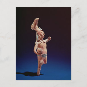 Ceremonial Ballplayer, Isle of Jaina, c.600 Postcard