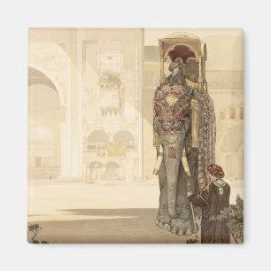 Ceremonial Elephant, from 'The Jungle Book' by Rud Magnet