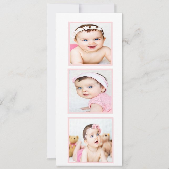 Cérémonie de baptême juive Hebrew Girl Invitation (Devant)