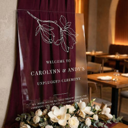 Cérémonie de mariage minimaliste et débranchée