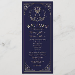 Cérémonie Mariage Cartes de fête Tarot Programme É