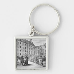 Ceremony before the departure of the convicts keychain
