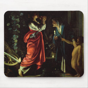 Ceres and Stellio (oil on copper) Mouse Pad