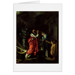 Ceres et Stellio (l'huile sur le cuivre)