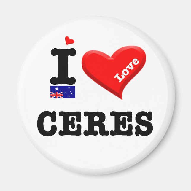 CERES - I Love Magnet (Front)