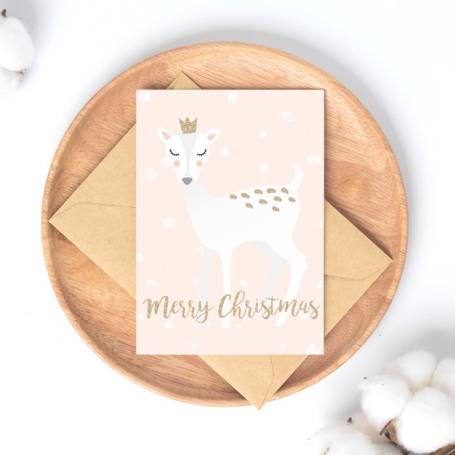 Cerf - Carte postale de Noël (Créateur téléchargé)