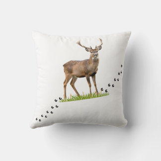 Cerf de l'âme de la forêt - Coussin jetable
