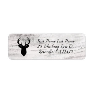 Cerf rustic maison de campagne bouleau blanc bois 