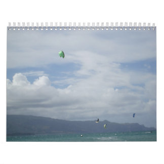 Cerf-volant surfant le calendrier 2009