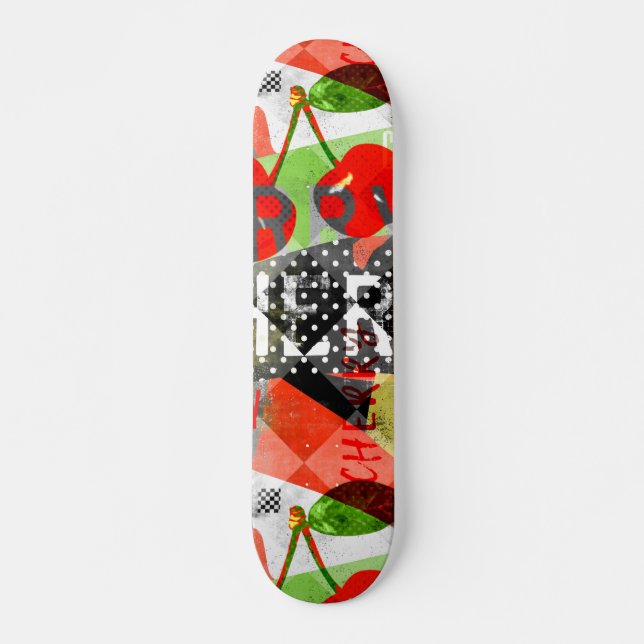 Cerise aestghetic superbe skateboard (Devant)