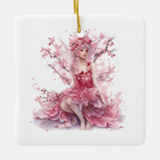 Cerise Fée Fée Princesse Ornement