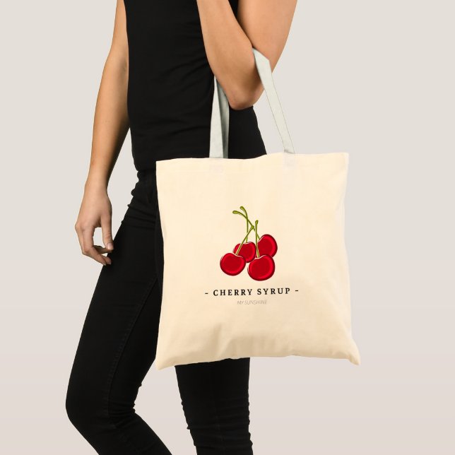 Cerise Fruit Joli Sacs fourre-tout de design (Devant (produit))