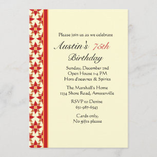 Cerise Invitation