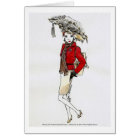 Cerises Jubbilee d'Aquarelle de mode de poupée de