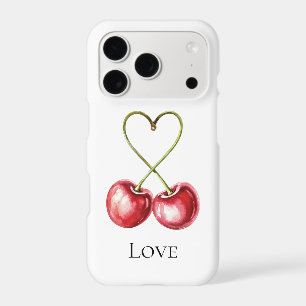 Cerises Rouges Cœur Amour