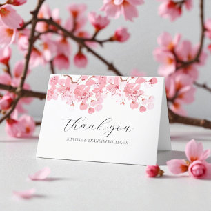 Cerisier Fleur rose Mariage Merci