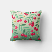 Cerisier saisonnier réversible et Coussin cardinal