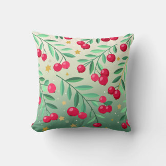 Cerisier saisonnier réversible et Coussin cardinal